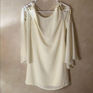 Maude Ivory top blouse